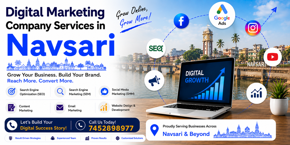 Digital Marketing Company Services in Navsari - ASH Group Pvt. Ltd