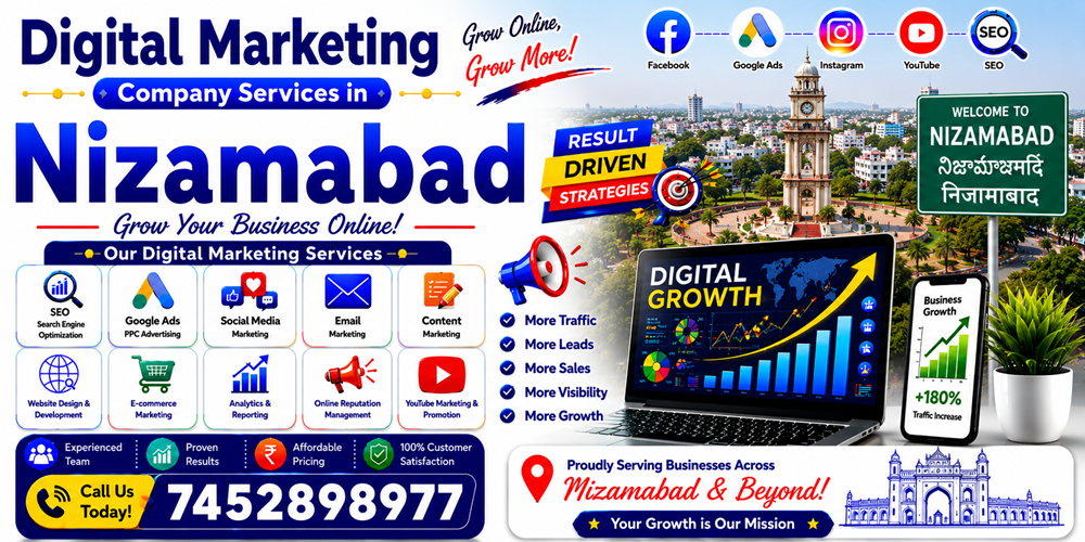 Digital Marketing Company Services in Nizamabad - ASH Group Pvt. Ltd