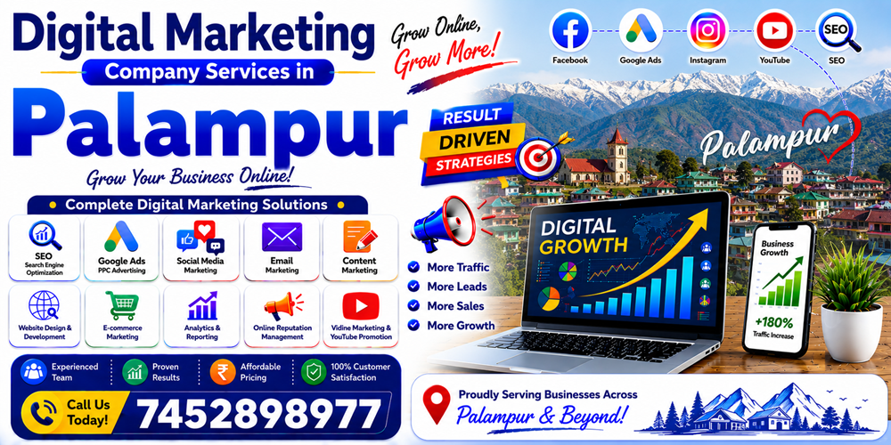 Digital Marketing Company Services in Palampur - ASH Group Pvt. Ltd