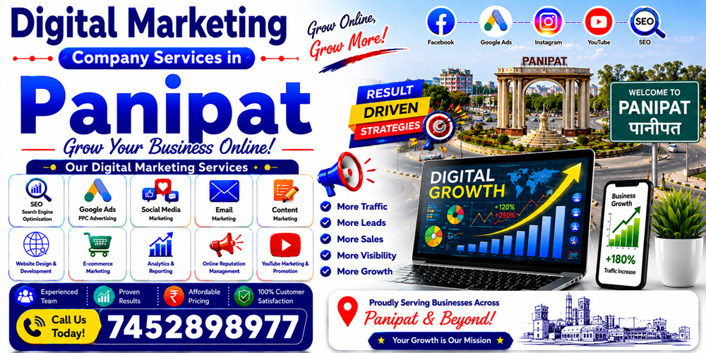 Digital Marketing Company Services in Panipat - ASH Group Pvt. Ltd