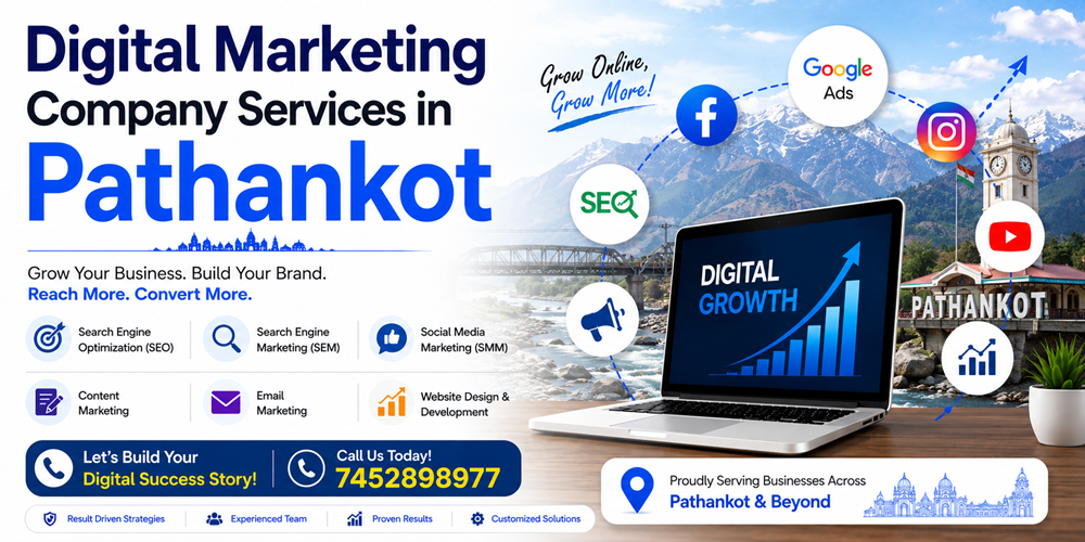 Digital Marketing Company Services in Pathankot - ASH Grp Enterprises Pvt. Ltd