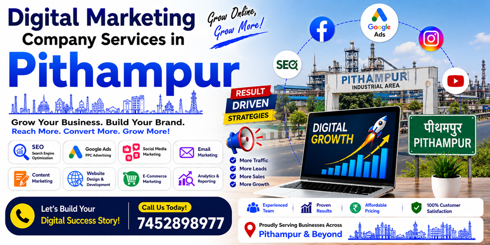 Digital Marketing Company Services in Pithampur - ASH Group Pvt. Ltd