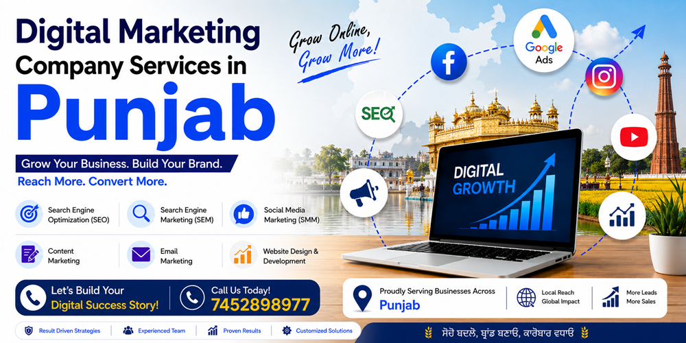 Digital Marketing Company Services in Punjab - ASH Group Pvt. Ltd