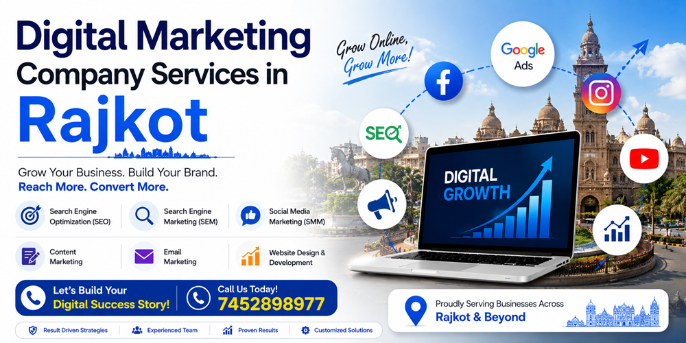Digital Marketing Company Services in Rajkot - ASH Grp Enterprises Pvt. Ltd
