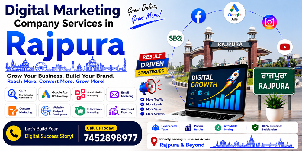 Digital Marketing Company Services in Rajpura - ASH Group Pvt. Ltd