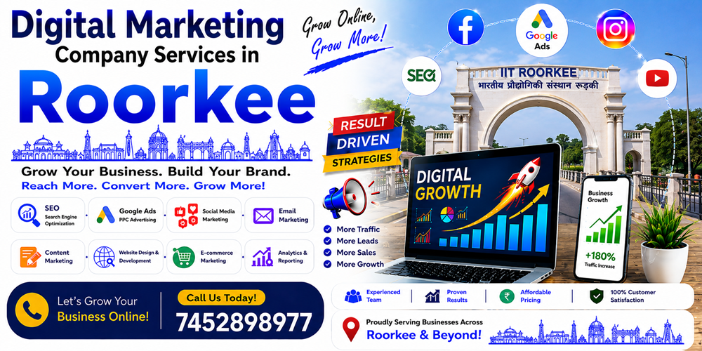 Digital Marketing Company Services in Roorkee - ASH Group Pvt. Ltd