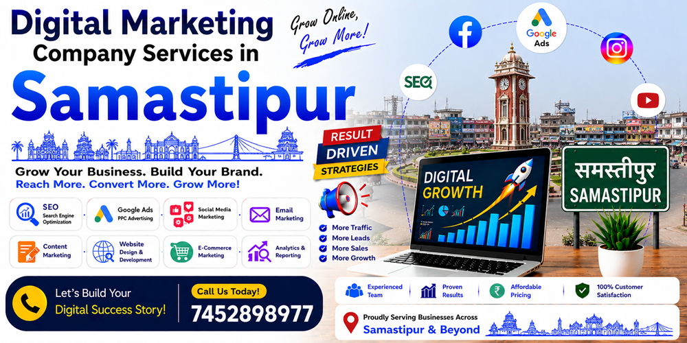 Digital Marketing Company Services in Samastipur - ASH Group Pvt. Ltd