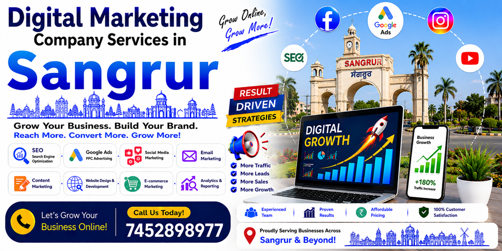 Digital Marketing Company Services in Sangrur - ASH Group Pvt. Ltd