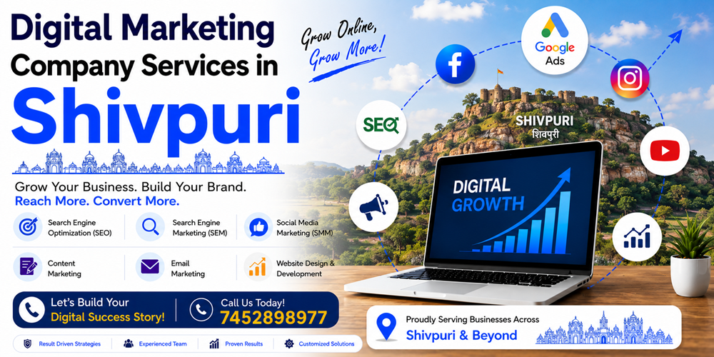 Digital Marketing Company Services in Shivpuri - ASH Group Pvt. Ltd
