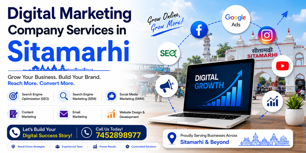 Digital Marketing Company Services in Sitamarhi - ASH Group Pvt. Ltd