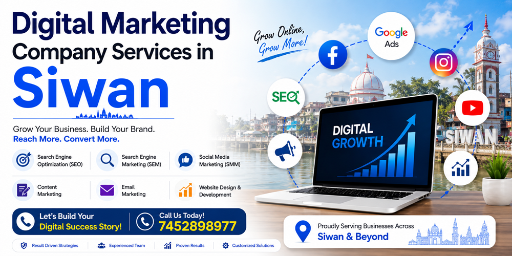 Digital Marketing Company Services in Siwan - ASH Grp Enterprises Pvt. Ltd