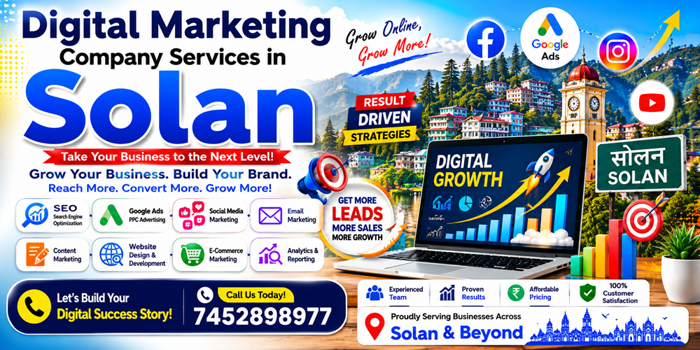 Digital Marketing Company Services in Solan - ASH Group Pvt. Ltd