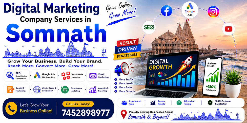 Digital Marketing Company Services in Somnath - ASH Group Pvt. Ltd