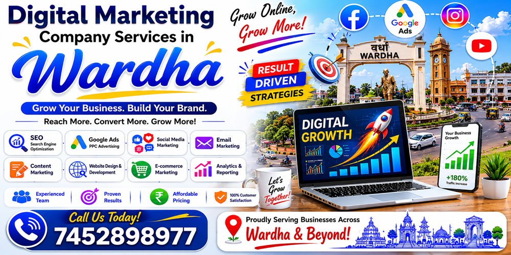 Digital Marketing Company Services in Wardha - ASH Group Pvt. Ltd
